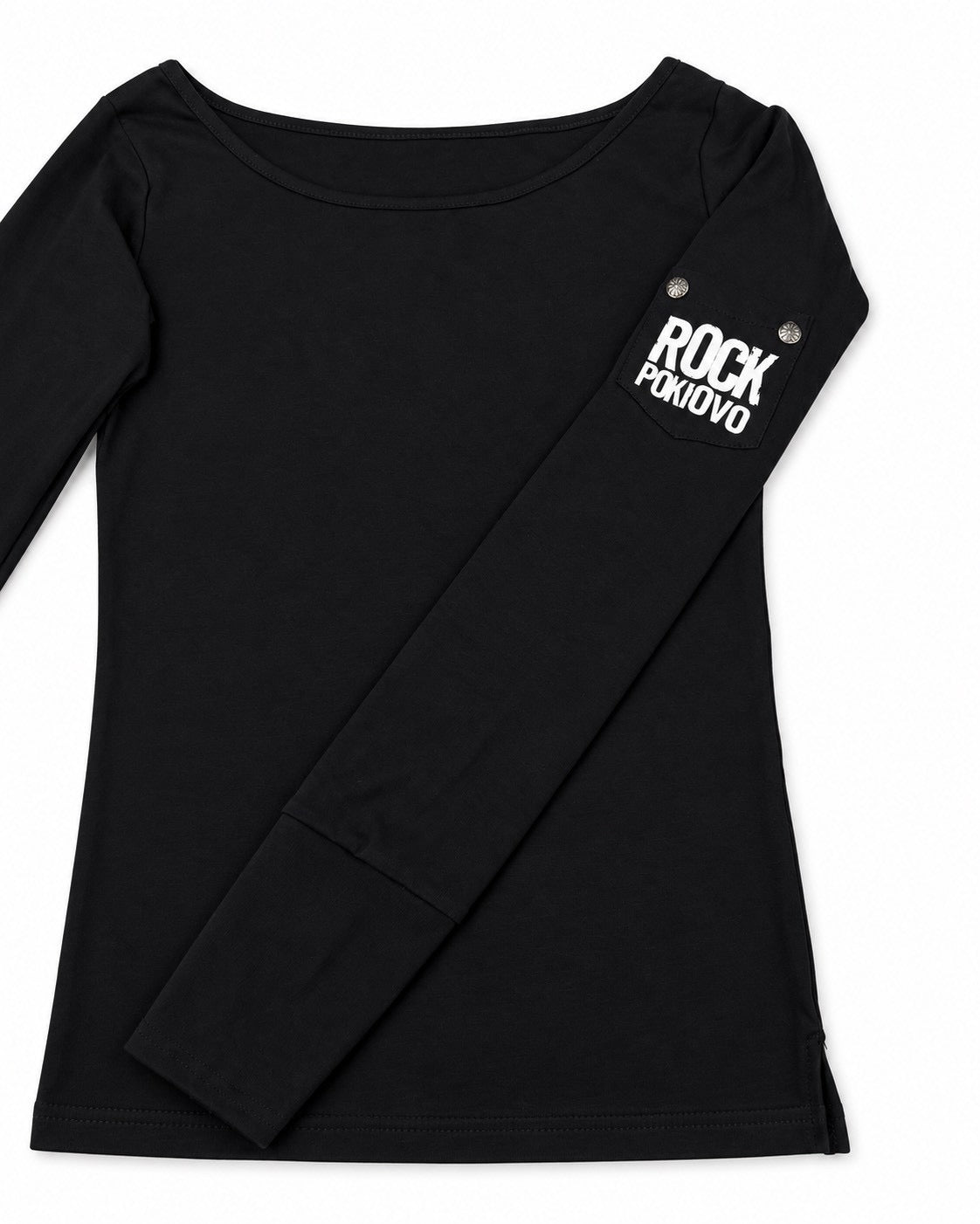 受注制【Never mind the XU】Back graphic slim top (2color)