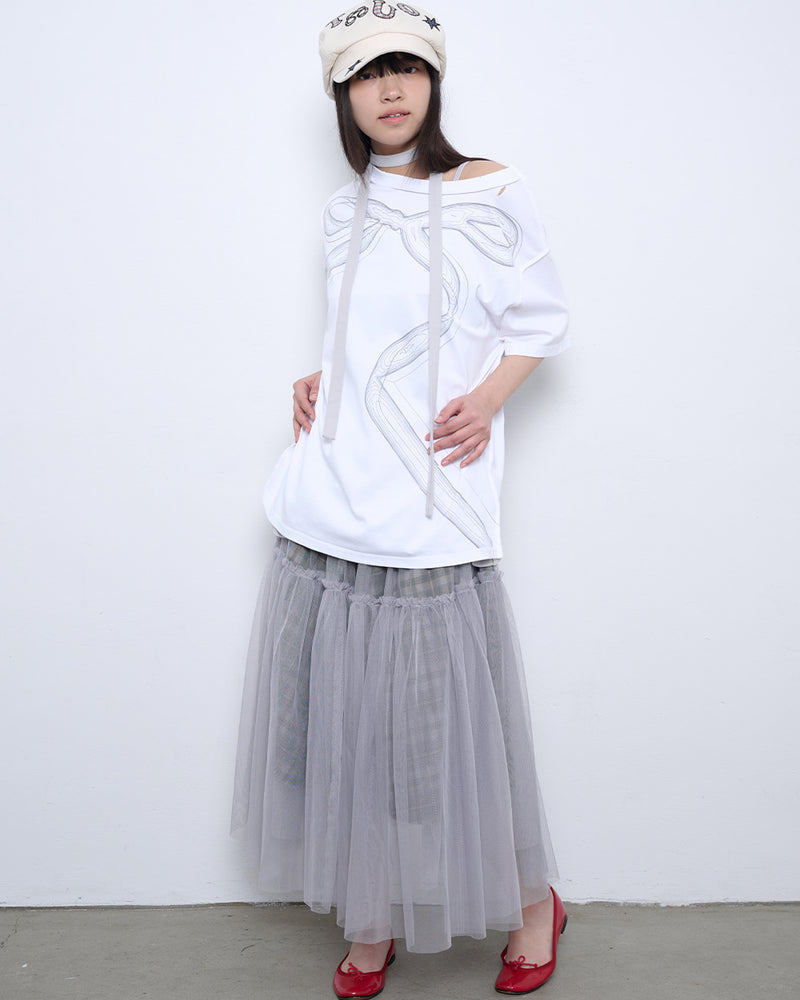 【TUOMIO】DAMAGED T-SHIRTS