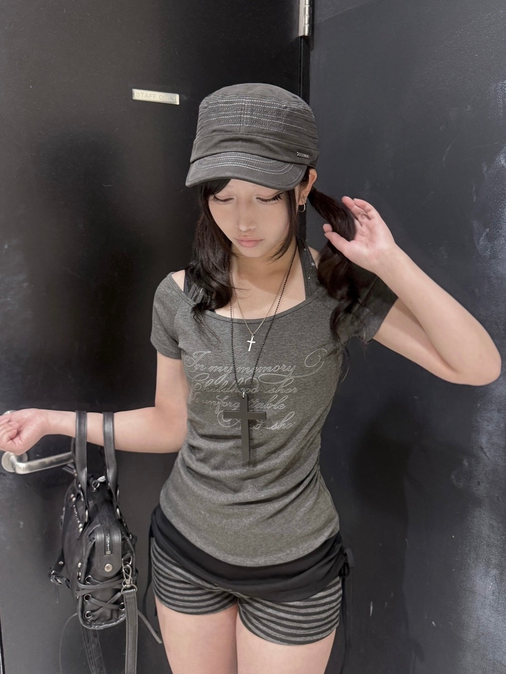 受注制【nmtc+】Mints Low Rise Drawstring Shorts