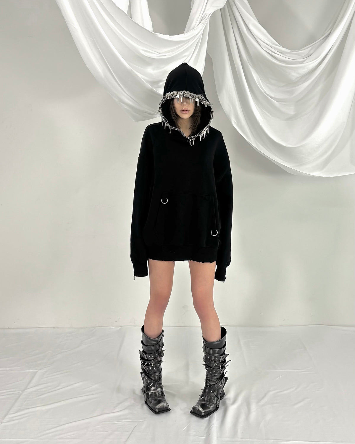 【YIKAI LABORATORY】Luxury zipper hoodie