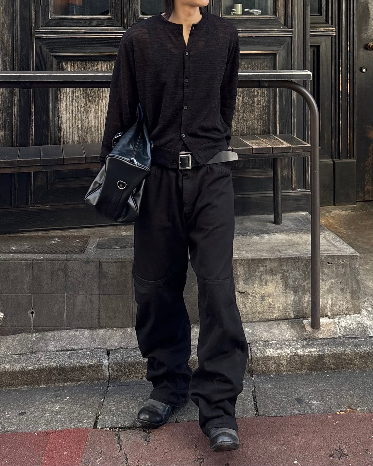 受注制【youll】basic crop cardigan (2color)