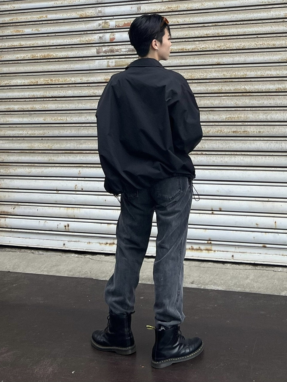 受注制【Chikashitsu +】nylon blouson (4color)