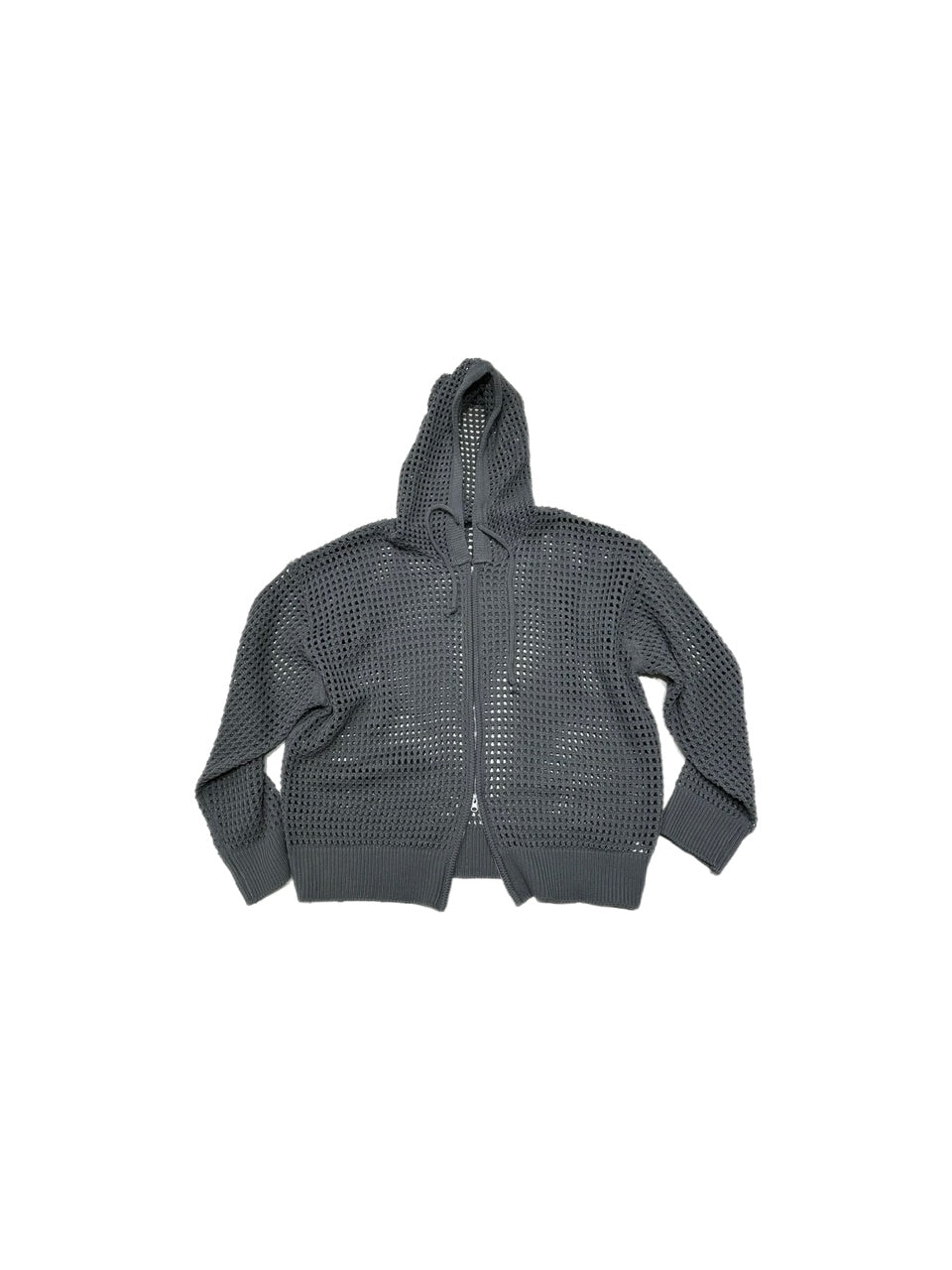 受注制【Chikashitsu +】mesh zip hoodie (5color) / 【チカシツプラス】メッシュ長袖ジップパーカー
