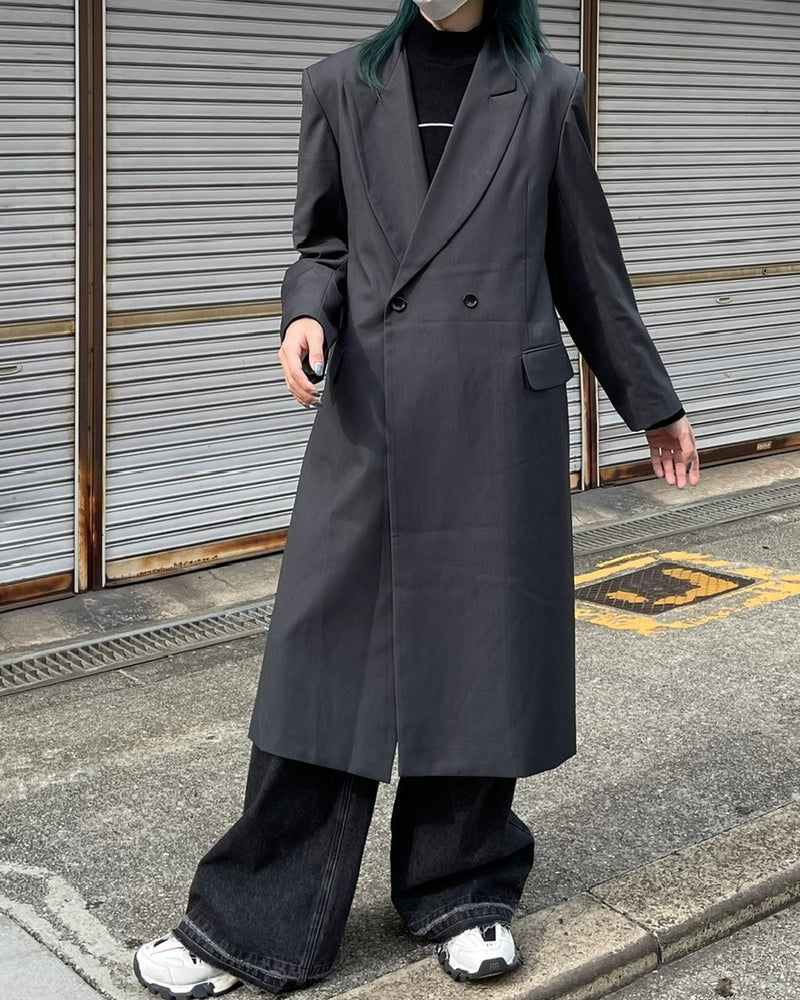 【Chikashitsu +】gentleman coat (2color)