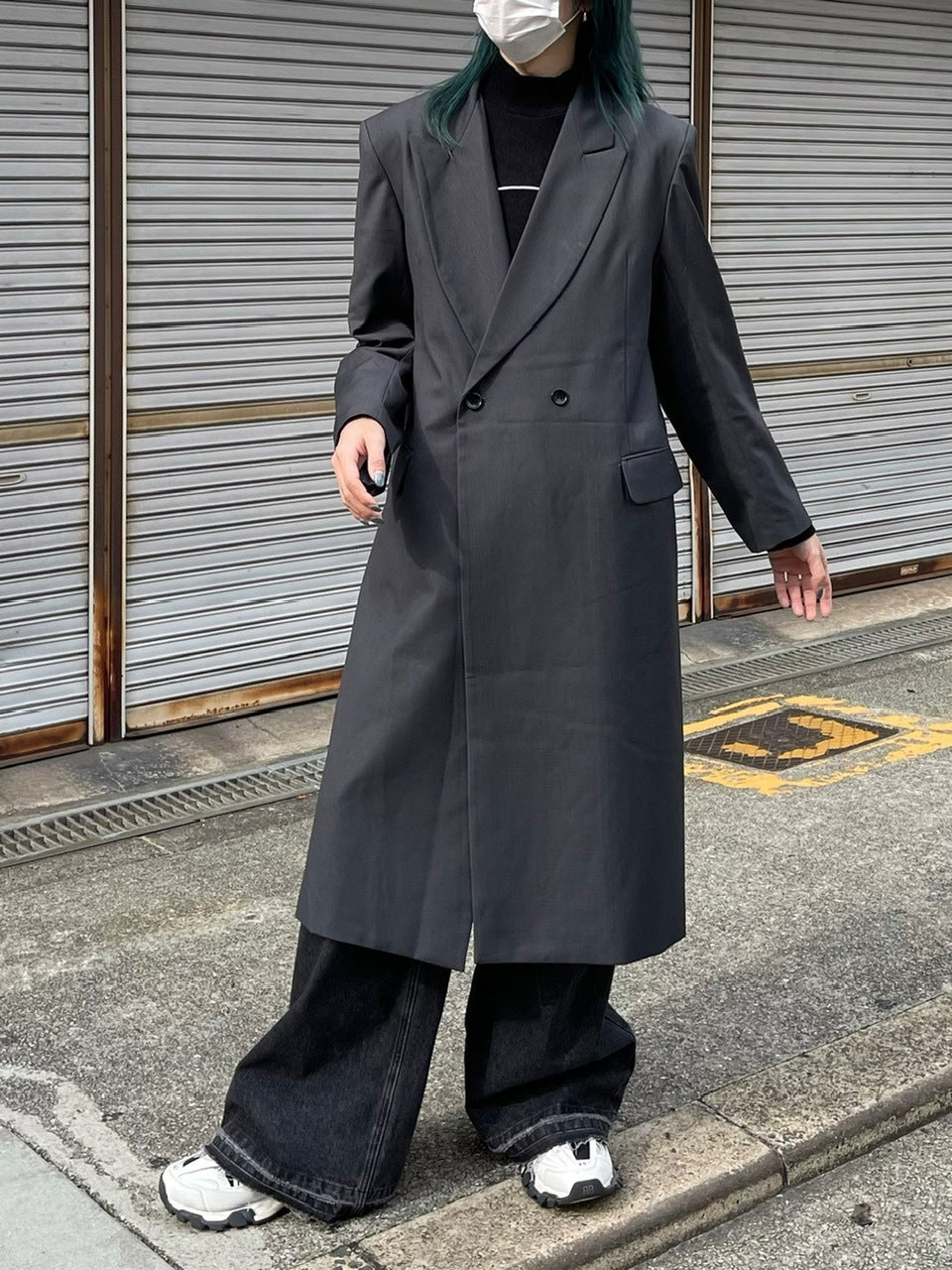 【Chikashitsu +】gentleman coat (2color)