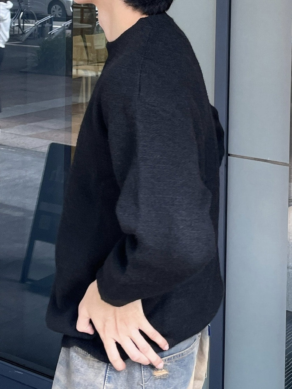 受注制【Chikashitsu +】unisex 6color knit (6color) / 【チカシツプラス】ユニセックス6カラー長袖ニット