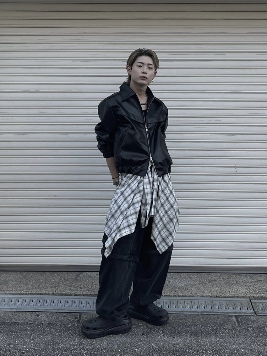 大阪店WEB限定受注制【Chikashitsu +】linen check shirt (3color)