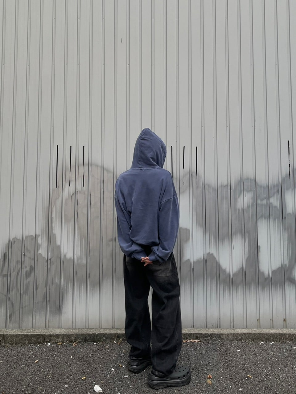 大阪店WEB限定受注制【Chikashitsu +】damage zip up hoodie (3color) / 【チカシツプラス】ダメージ長袖ジップアップパーカー