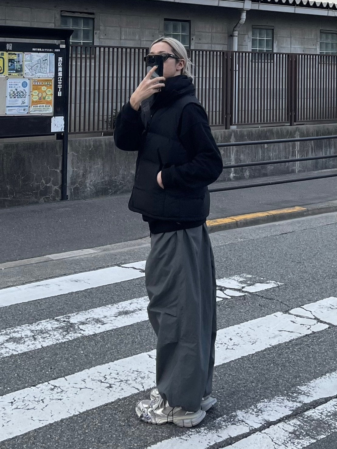 受注制【Chikashitsu +】padded vest (5color)