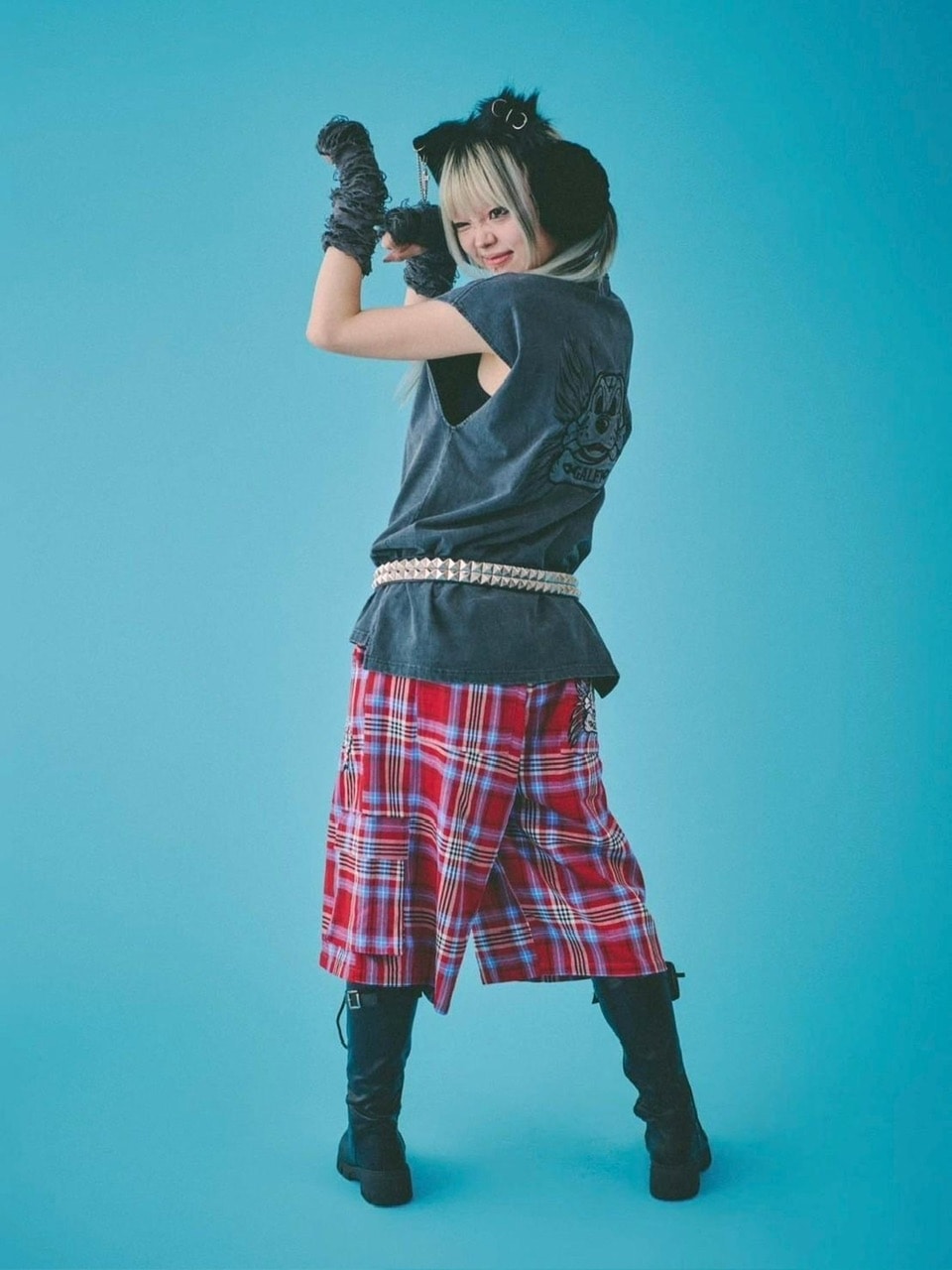 【GALFY】ゴリ厨二タンク / 【ガルフィー】ロゴプリントタンクトップ