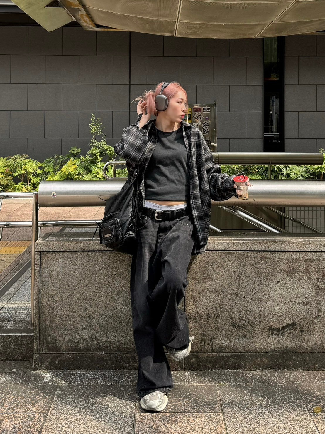 受注制【Chikashitsu +】oversized check shirt – PRESSING WEB SHOP