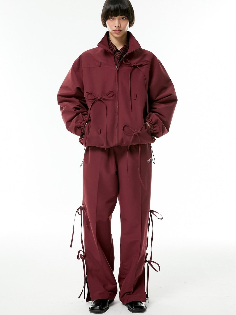 【ESC STUDIO】ribbon training pants