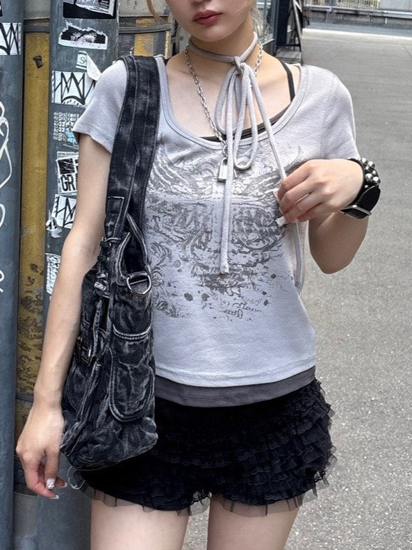 【KAIYA】LILY CHOHUCHOU SHORT PANTS