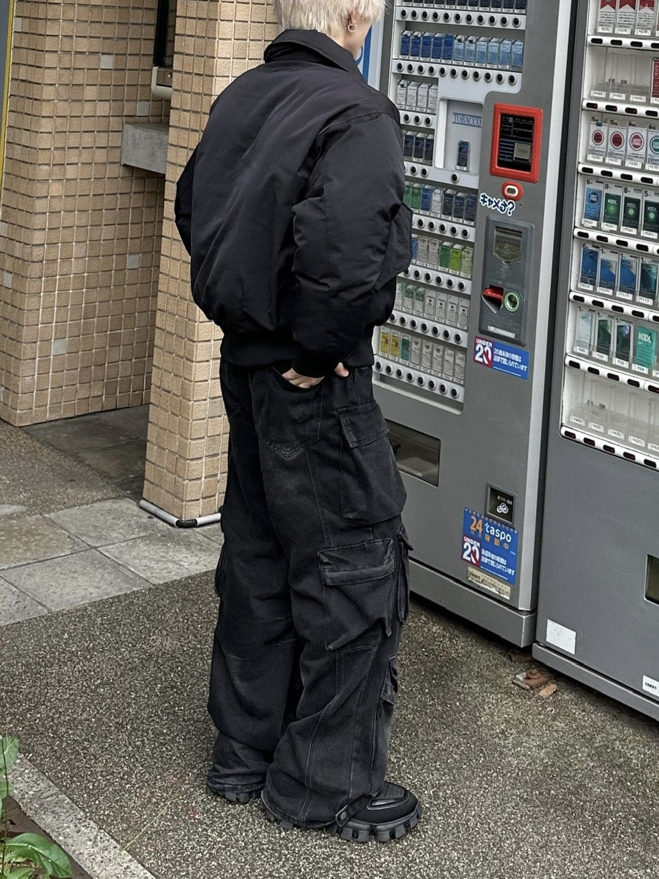 大阪店WEB限定【Chikashitsu +】stand neck padding jacket (2color)