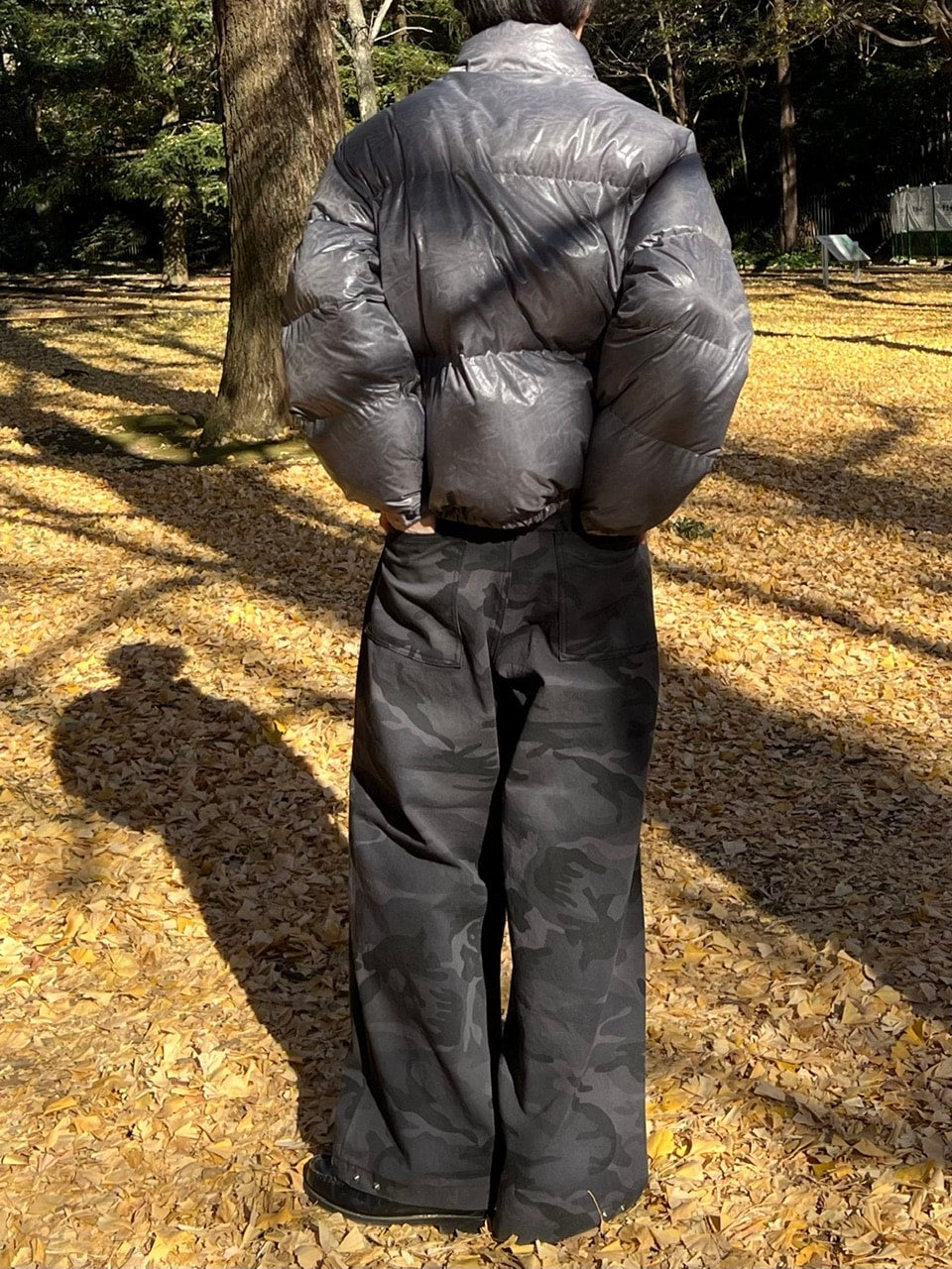 受注制【Chikashitsu +】unisex padding heat jacket (3color)