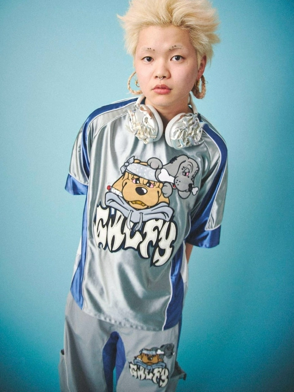 【GALFY】病みに争いしサイバーTシャツ