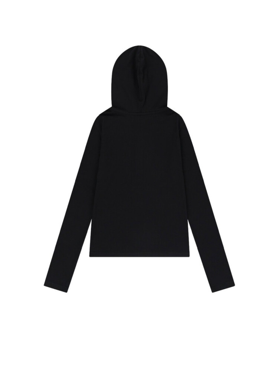 【AAKAM】Studded Leaf Hooded Long Sleeve