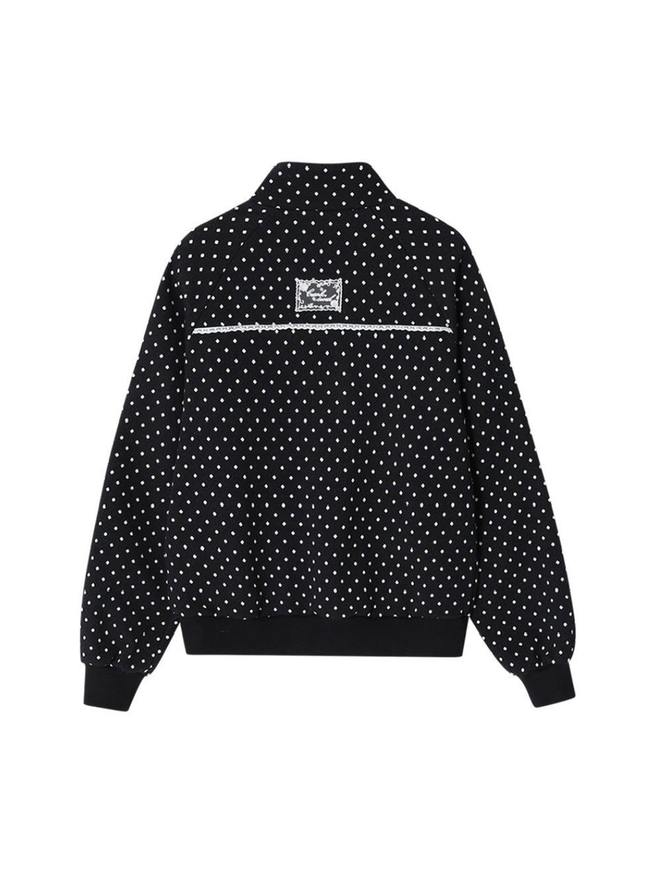 【CRANK】ROSE DOT TRACK JACKET / 【クランク】ローズドットダブルジップトラックジャケット