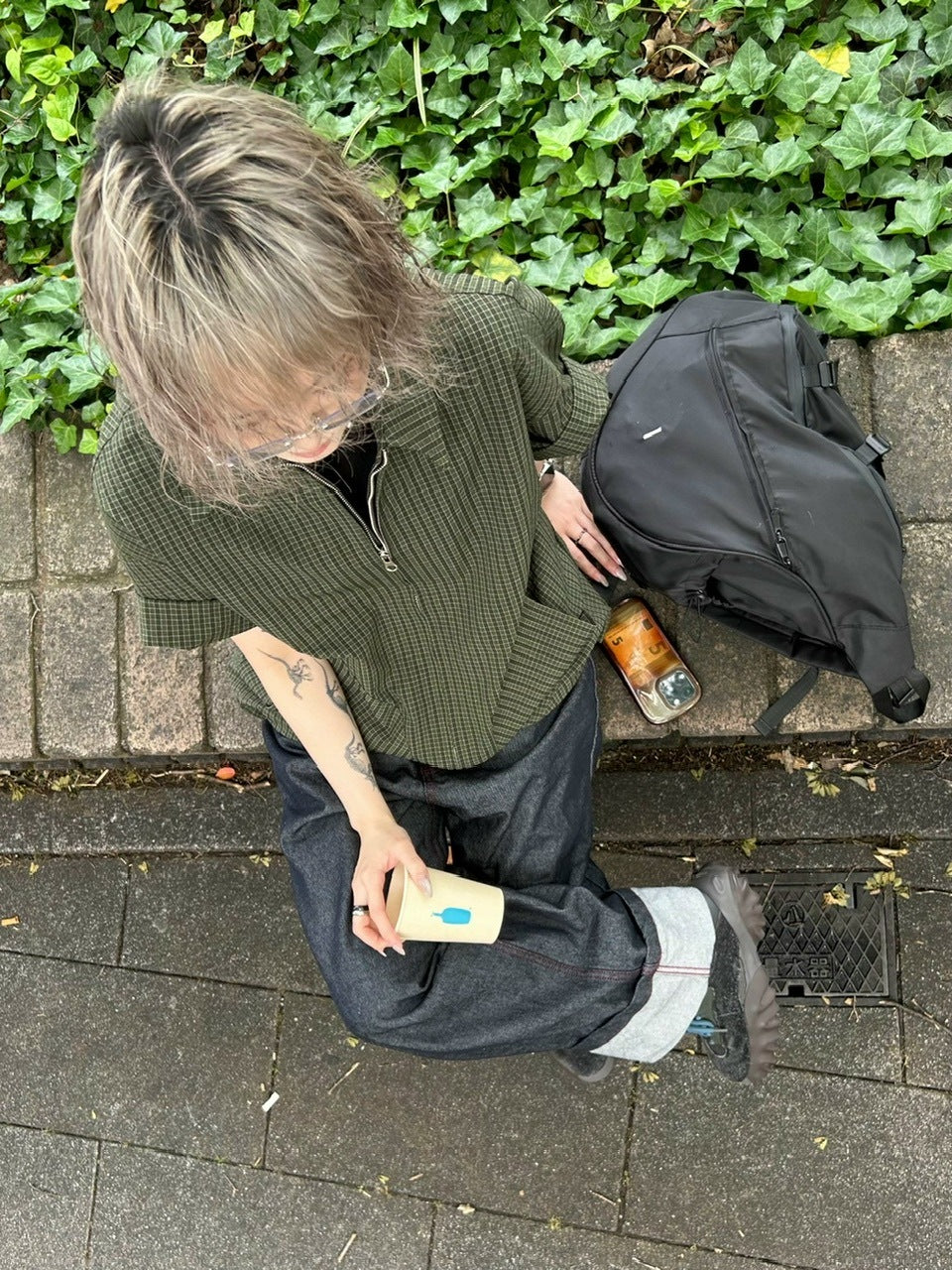 受注制【youll】cropped check shirt jacket (3color)