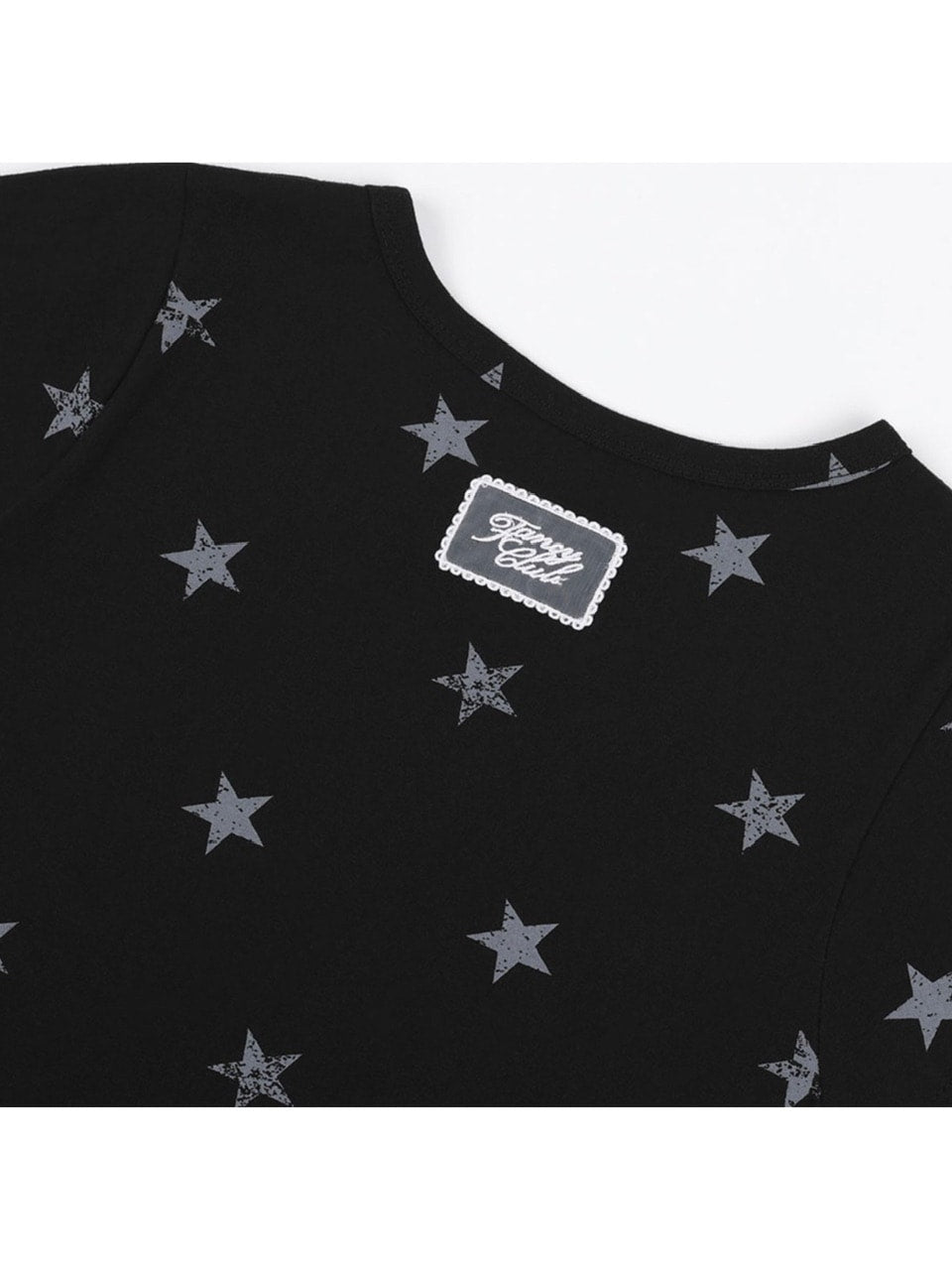 【FANCY CLUB】Lace Star Layered Tee / 【ファンシークラブ】レーススターレイヤード半袖Tシャツ