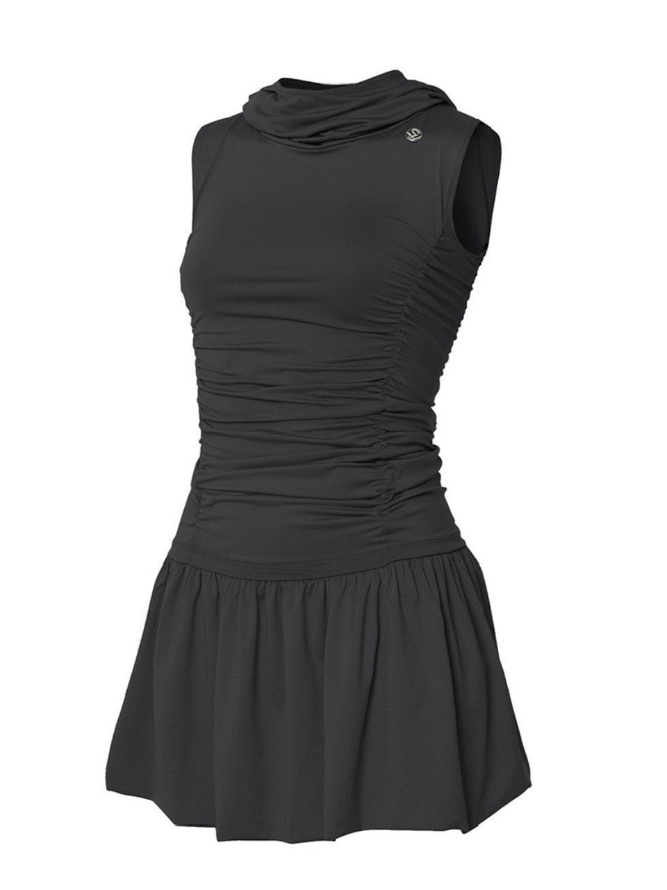 【FLAREUP】Hooded High Neck Dress