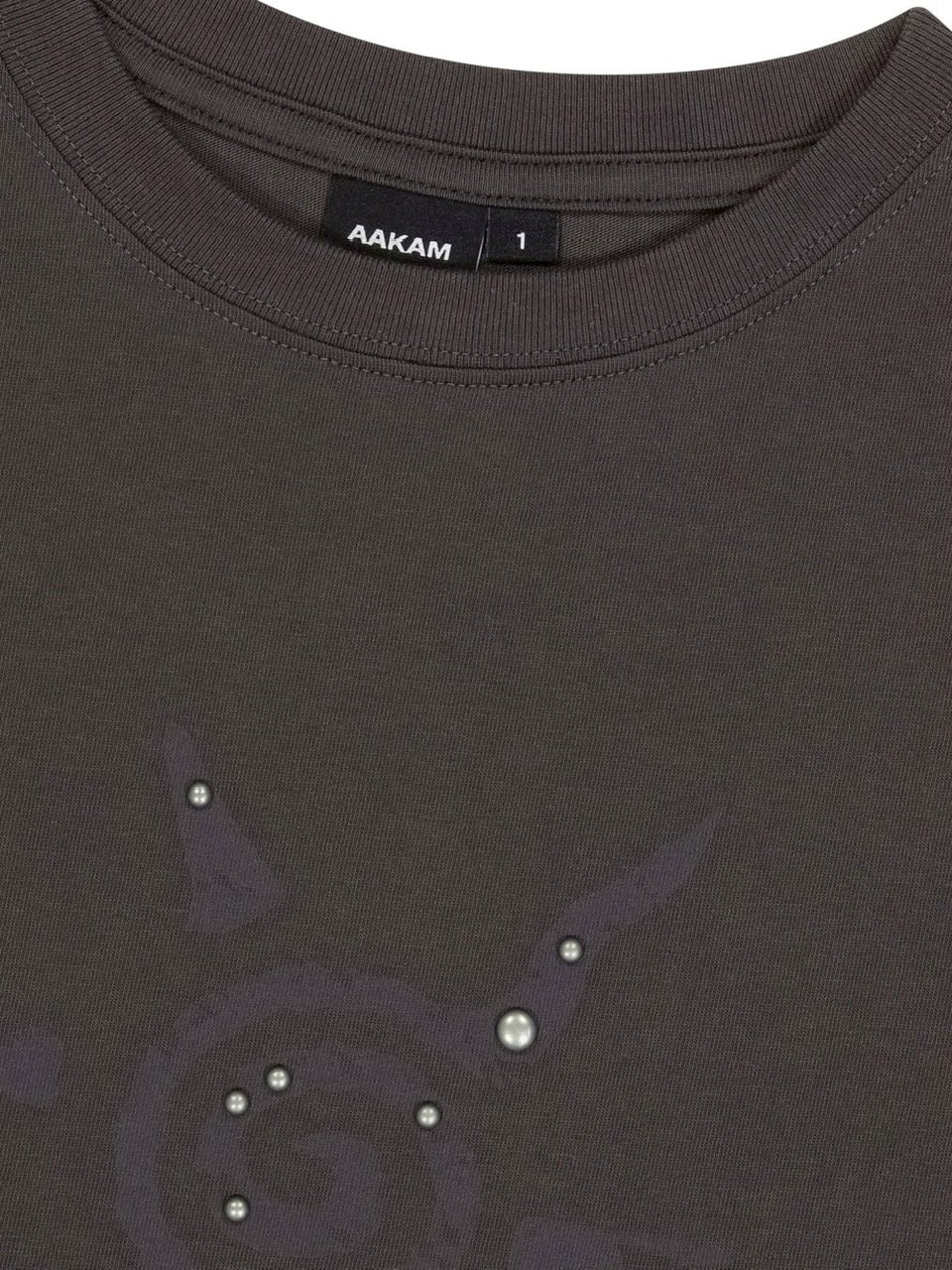 【AAKAM】Studded Sun Half Top