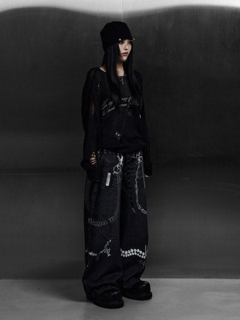 【Rosen Kreuz】3D RELIC ARCHIVE TROUSERS