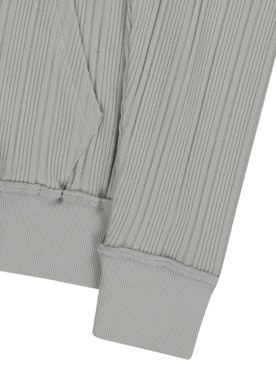 【AAKAM】Knitted Zip-Up Hoodie