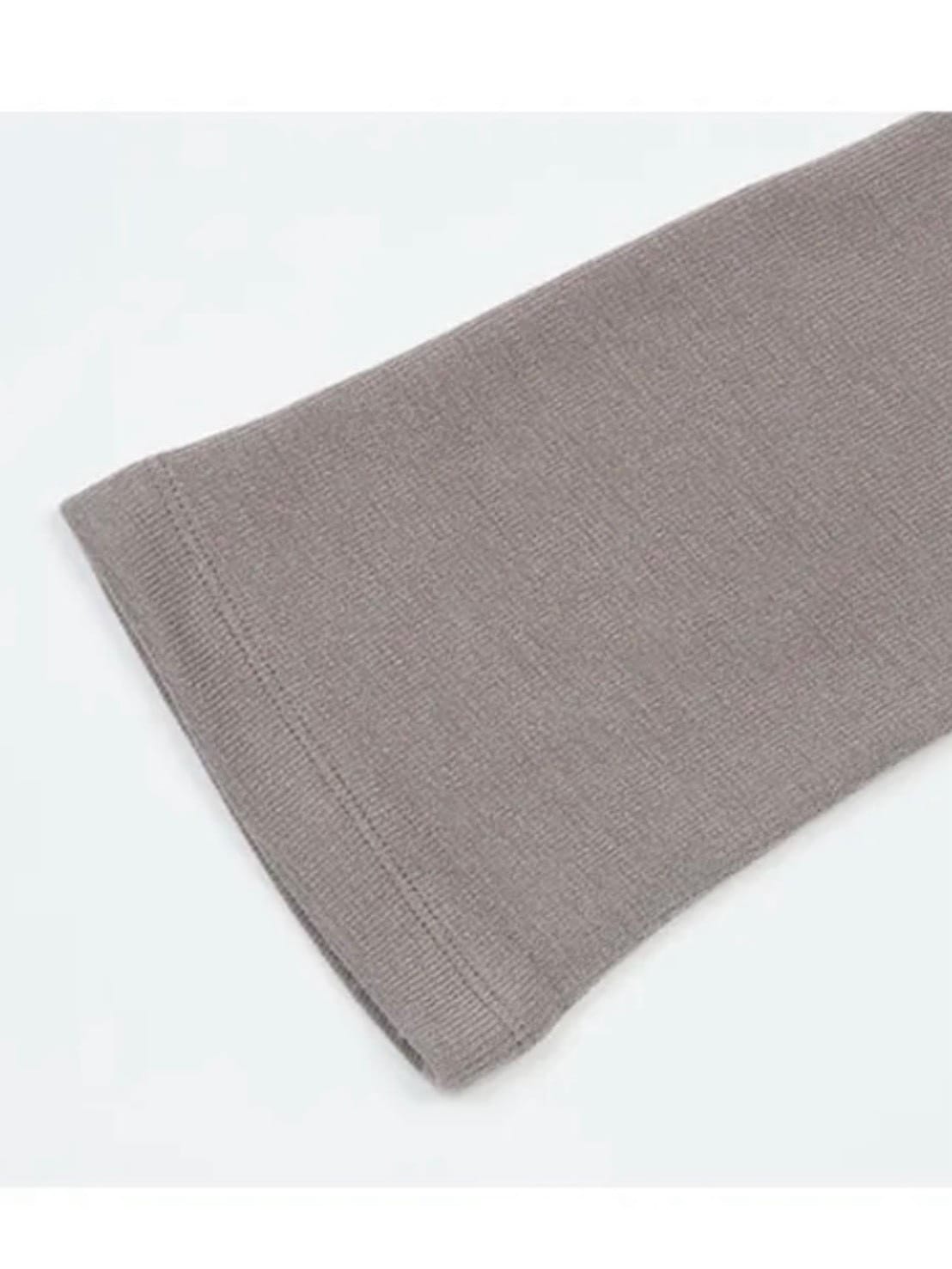 【NOT KNOWING】Fur Off Shoulder Lace Up Top