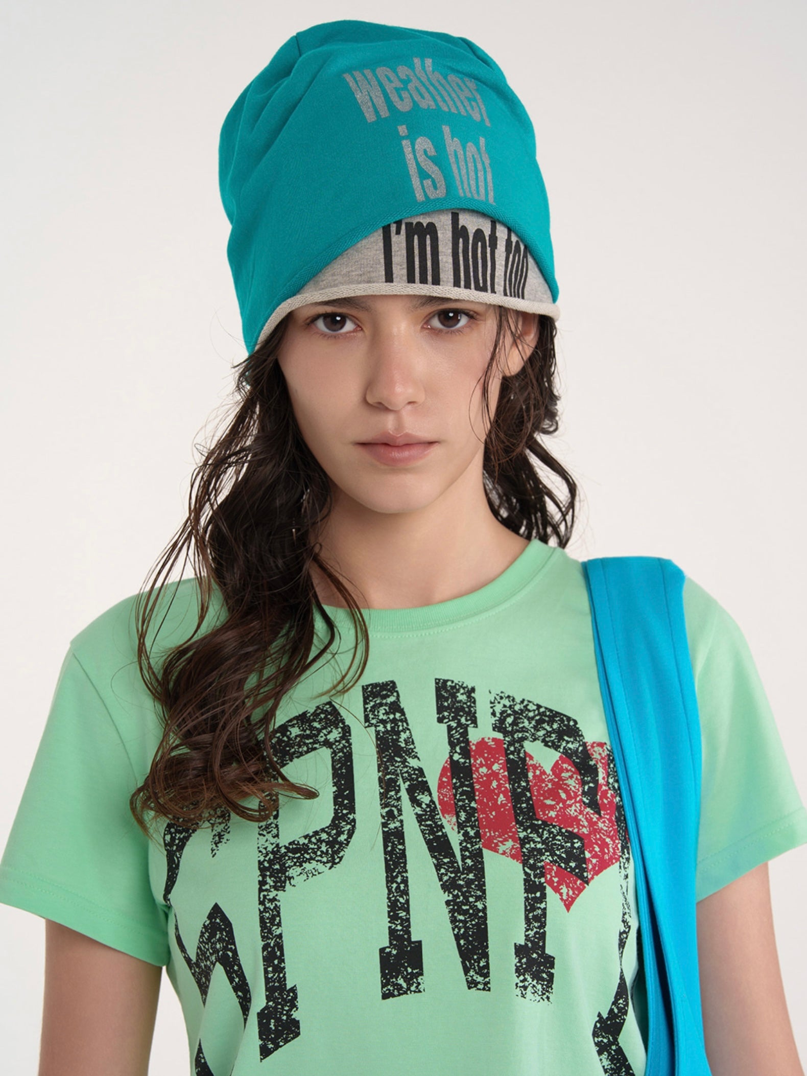 【ESC STUDIO】I'm hot double beanie