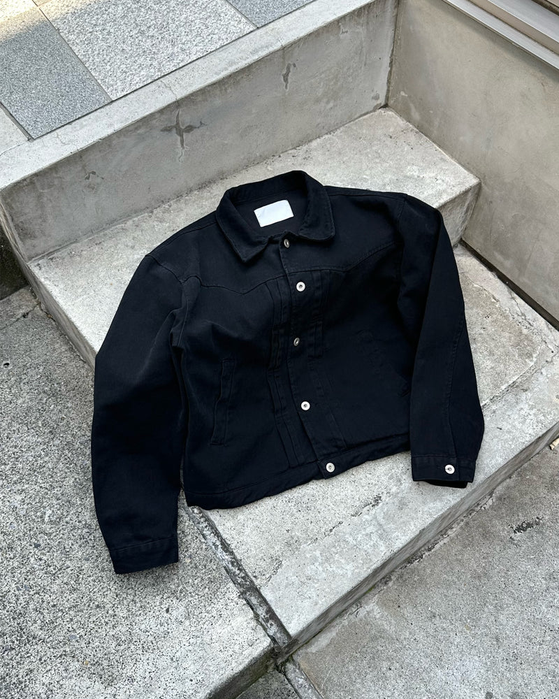 大阪店WEB限定受注制【Chikashitsu +】dry western cotton jacket