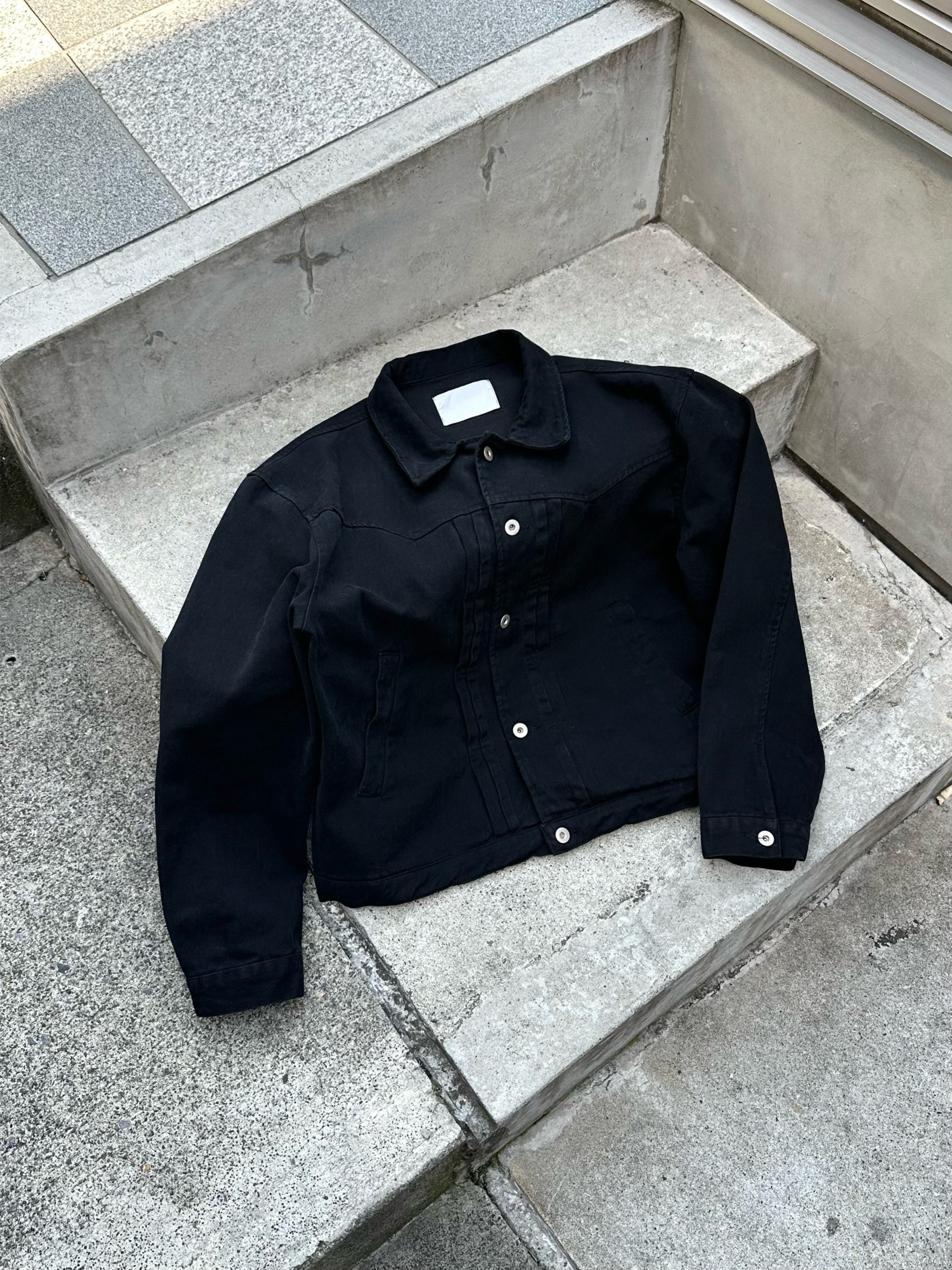 大阪店WEB限定受注制【Chikashitsu +】dry western cotton jacket