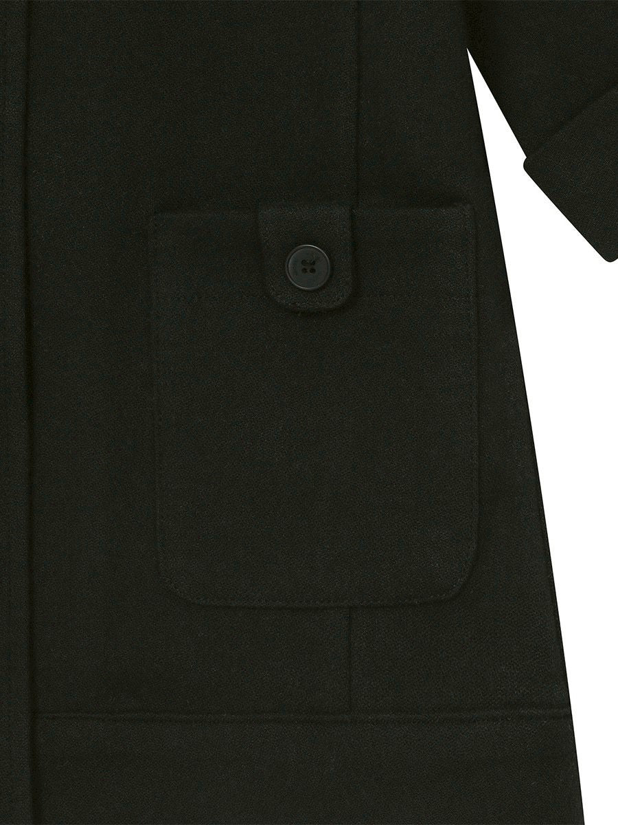 【Miseki seoul】Rolled button short sleeve jacket
