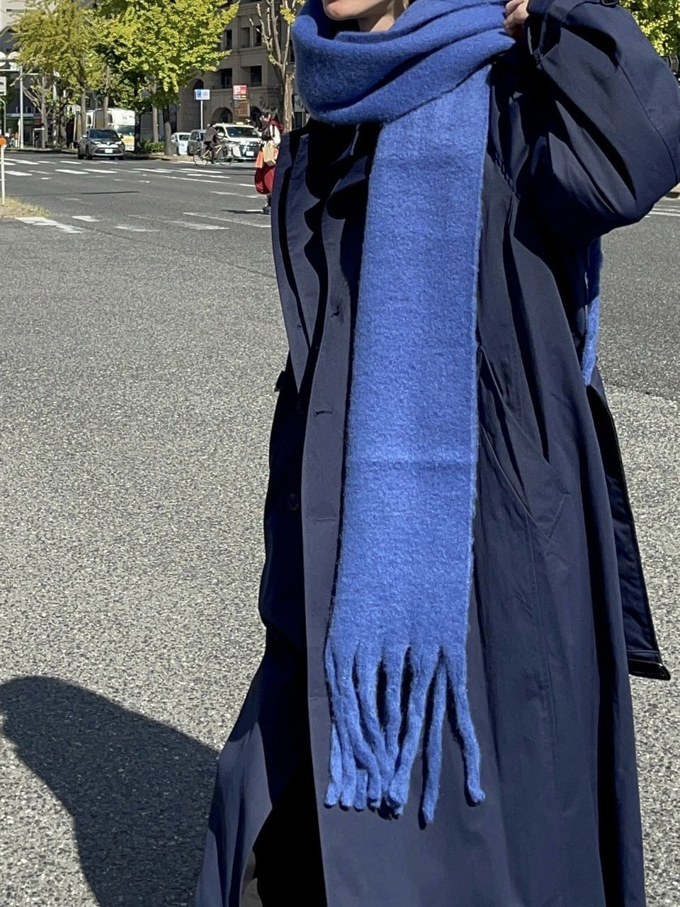 受注制【Chikashitsu +】volume color muffler (6color)