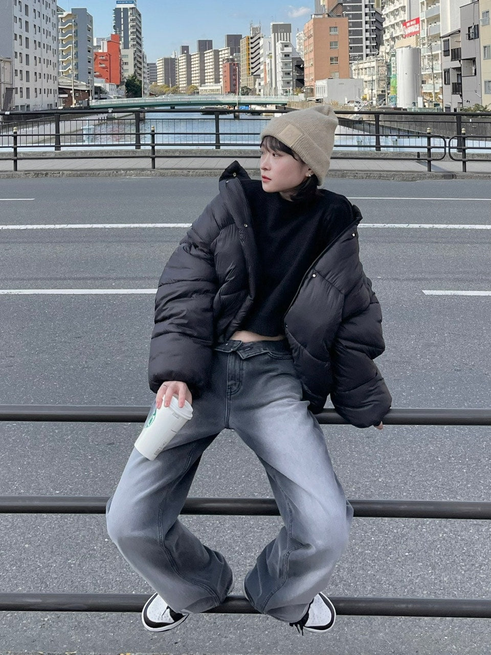 【Chikashitsu +】vintage wash denim pants (2color) / 【チカシツプラス】ヴィンテージウォッシュデニムパンツ