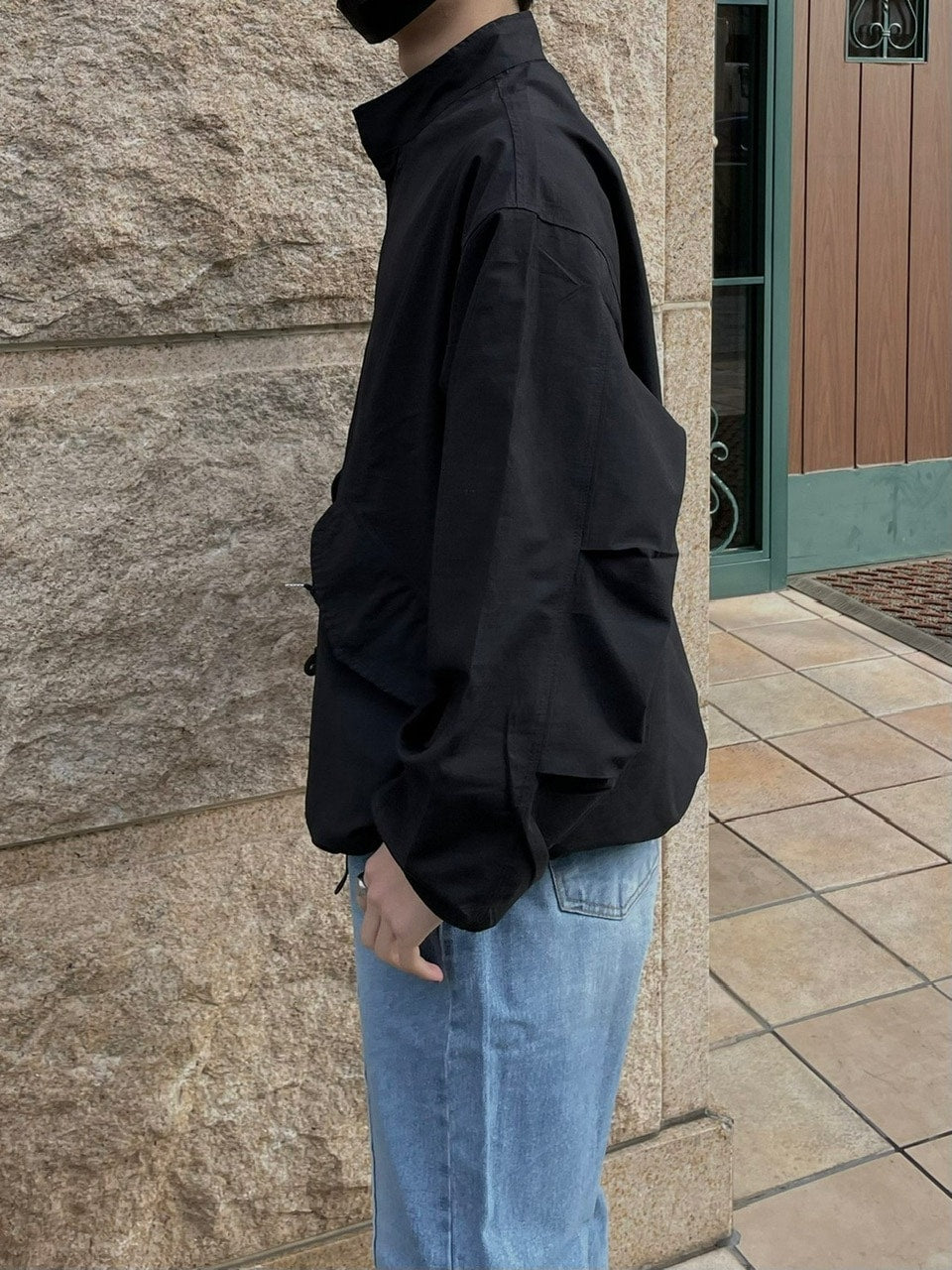 受注制【Chikashitsu +】cotton blouson(3color) / 【チカシツプラス】コットンジャケット