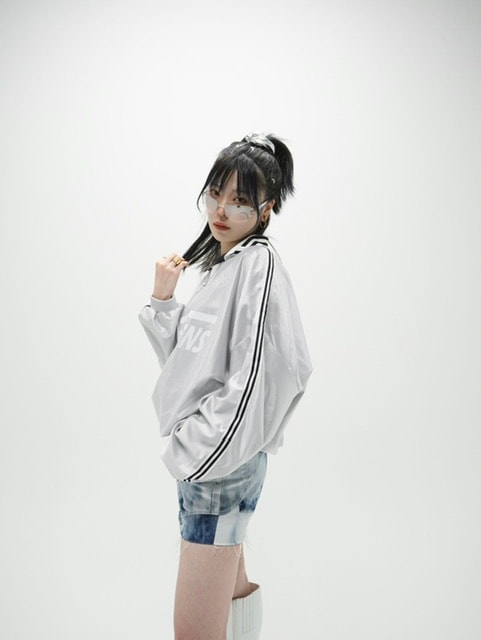 受注制【Never mind the XU】uniform line long sleeve tee (2color)