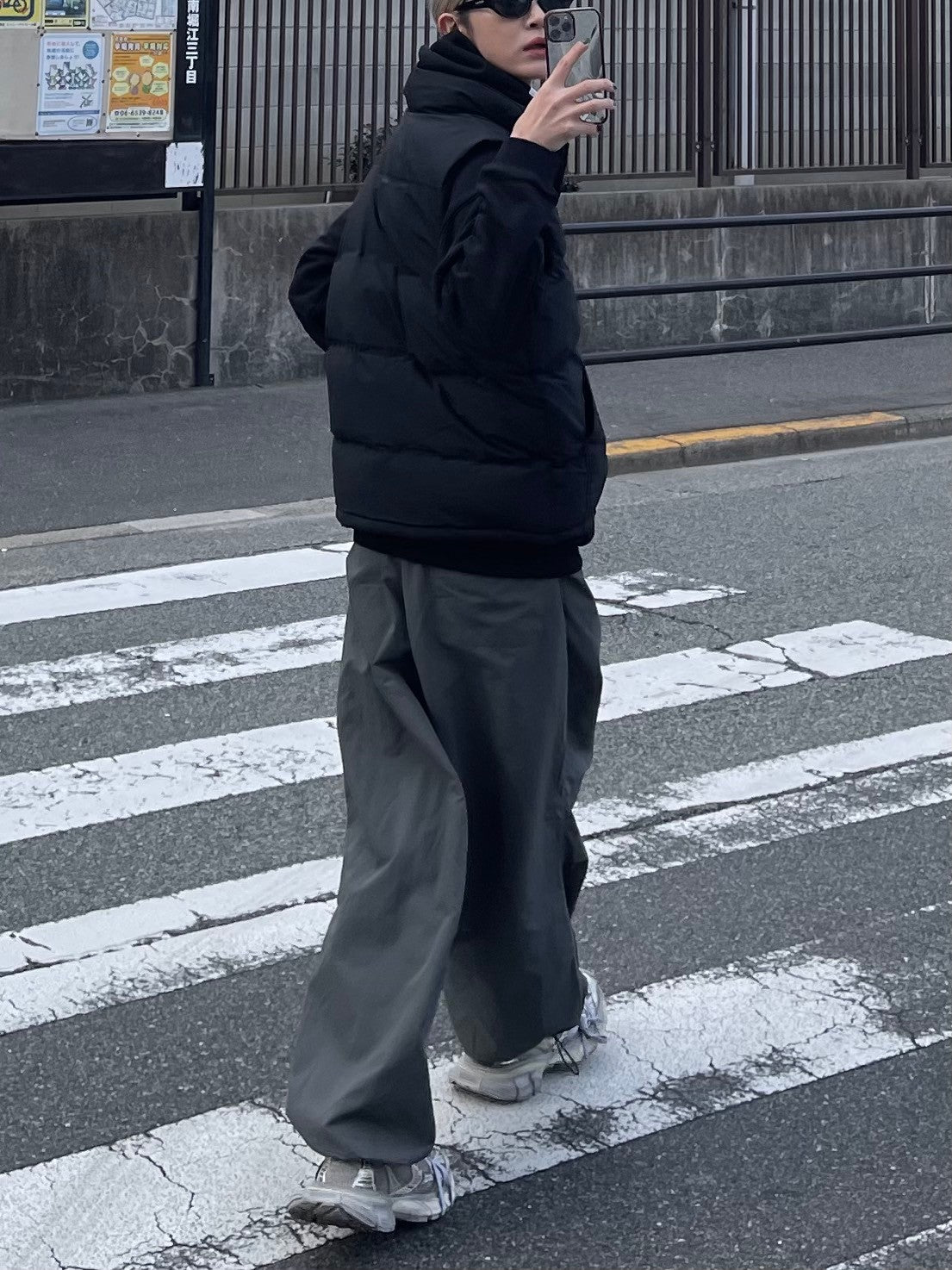 受注制【Chikashitsu +】padded vest (5color)