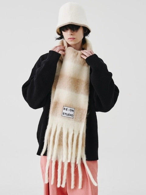 【RE:ON STUDIO】BI-COLOR BUCKET HAT (4color)