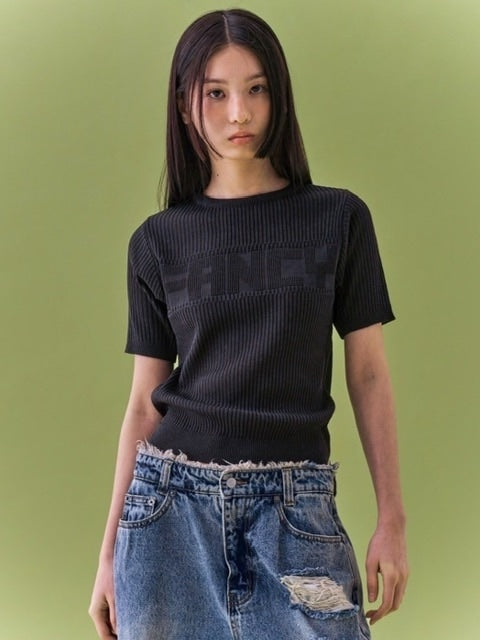【FANCY CLUB】INNOCENCE KNIT TEE