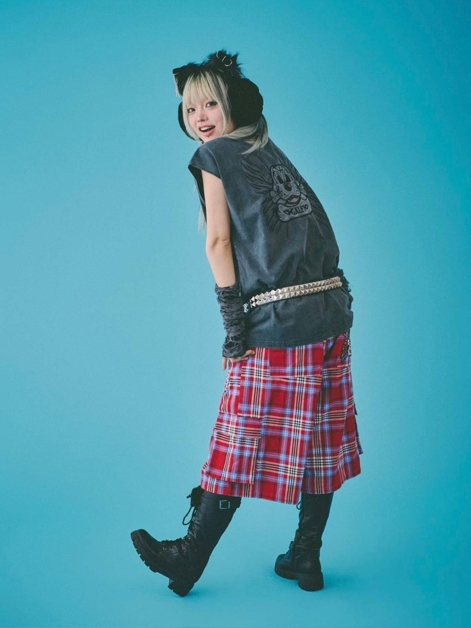 【GALFY】ゴリ厨二タンク / 【ガルフィー】ロゴプリントタンクトップ