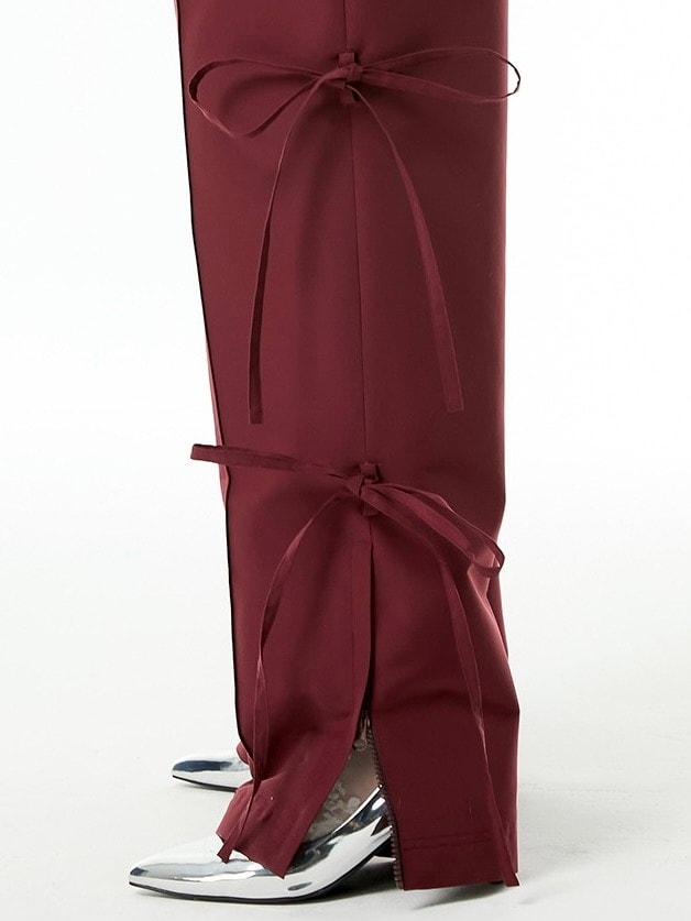 【ESC STUDIO】ribbon training pants