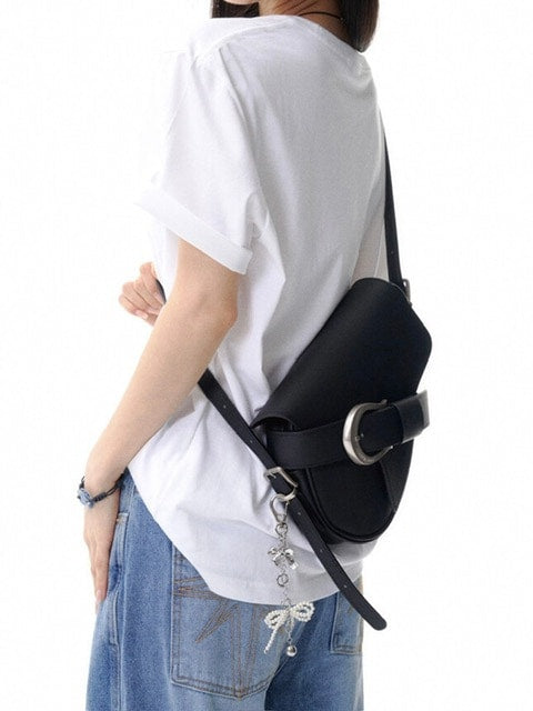 【IUGAMAKARAS】H-Buckle Holster Bag