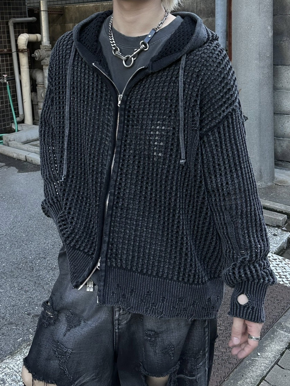 大阪店WEB限定【Chikashitsu +】original necklace 2 (2color)