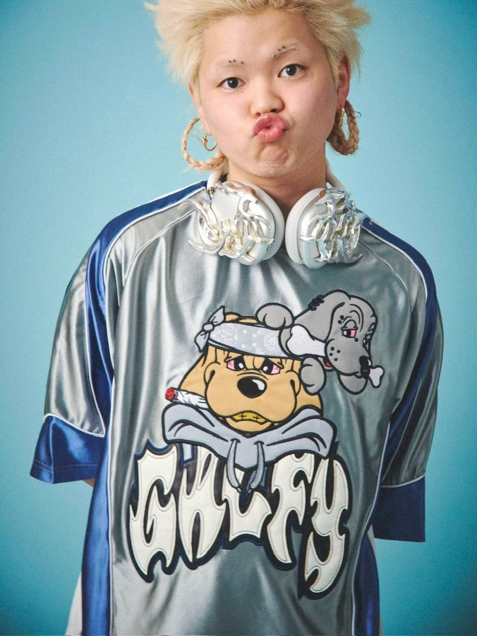 【GALFY】病みに争いしサイバーTシャツ