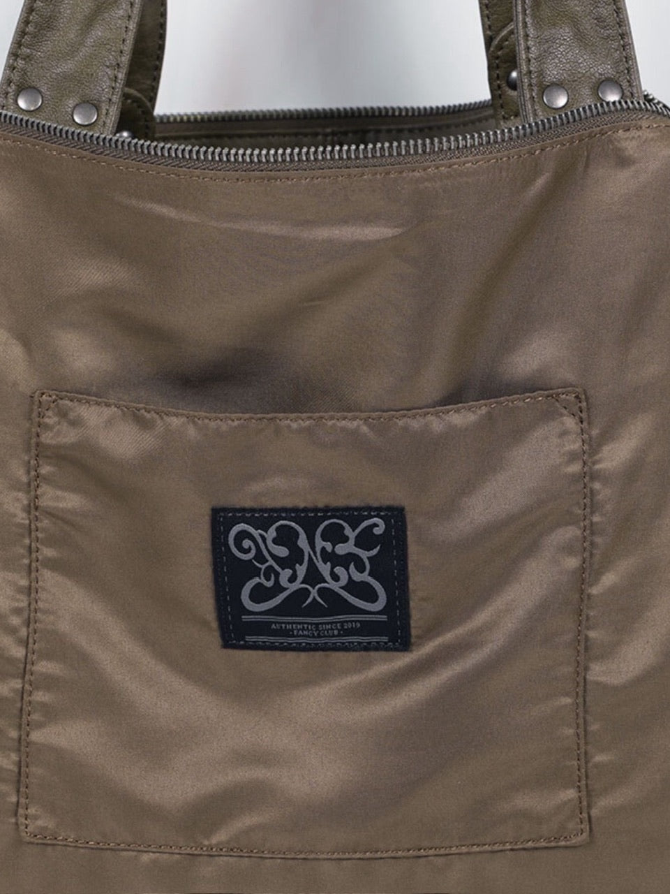 【FANCY CLUB】BELTED WASHING LEATHER BAG / 【ファンシークラブ】ベルトウォッシングレザーショルダーバッグ
