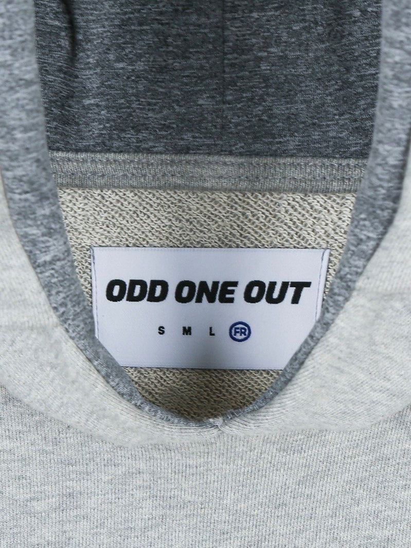 【ODDONEOUT】TUCK HOODIE / 【オッドワンアウト】タックフード長袖パーカー