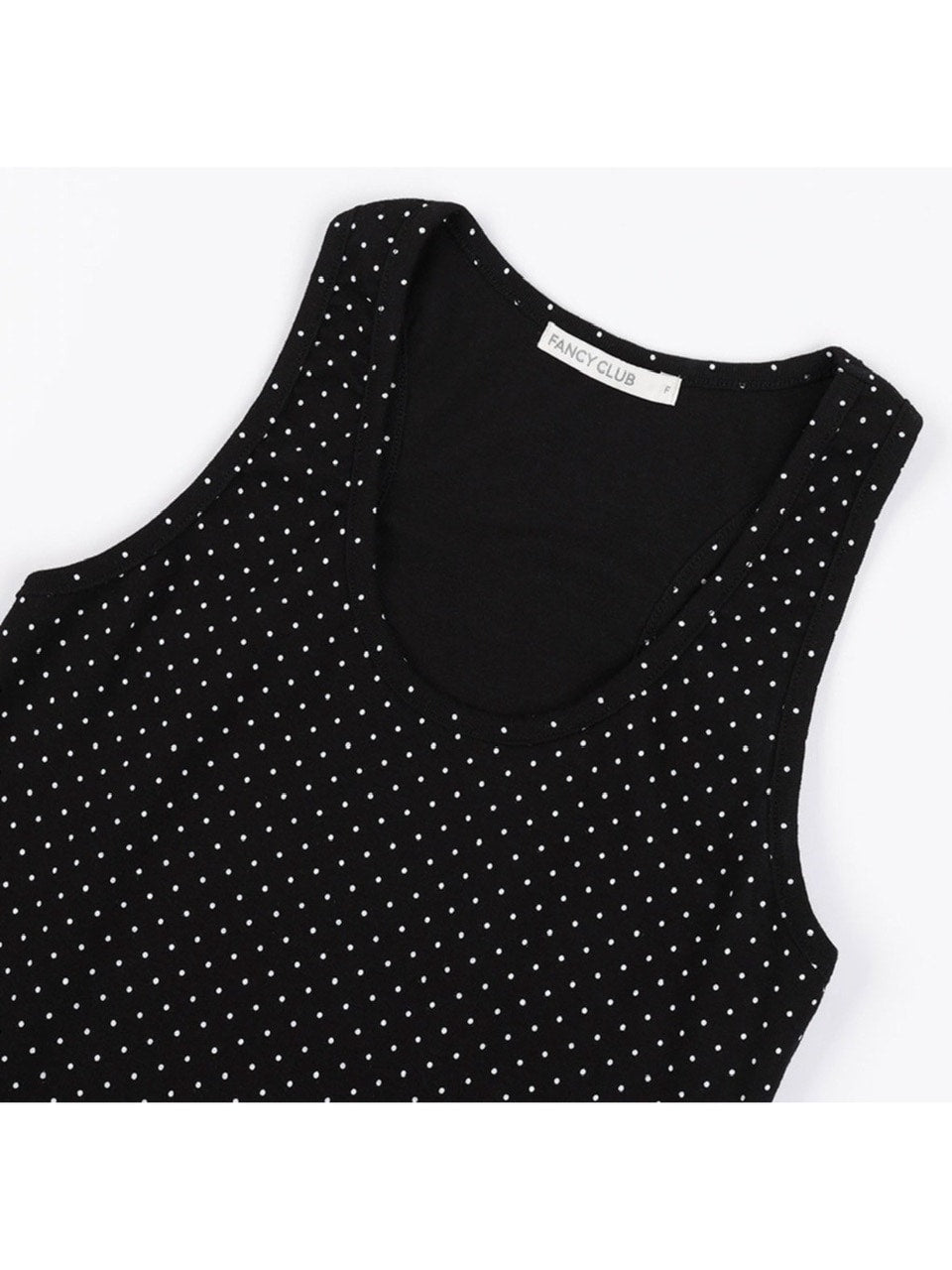 【FANCY CLUB】 Dot Button Sleeveless / 【ファンシークラブ】ドットボタンタンクトップ