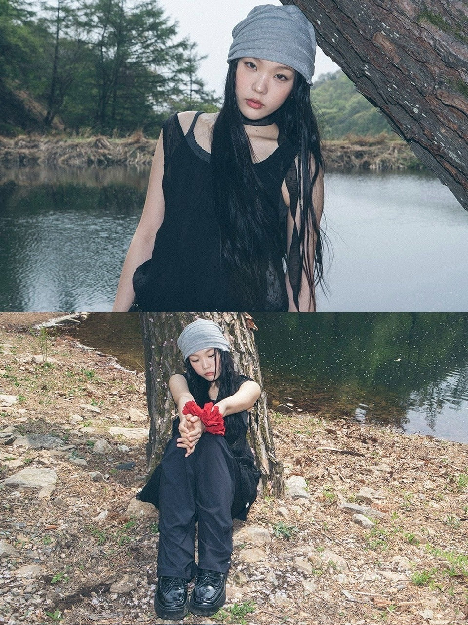 【TUOMIO】FRILL LAYERED DOT DRESS / 【トゥオミオ】フリルレイヤードドットワンピース