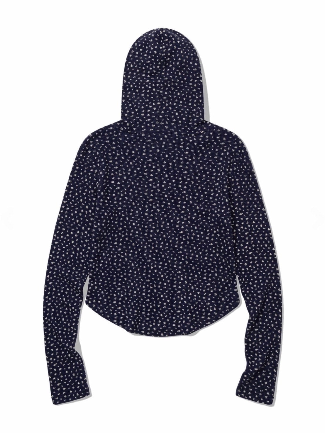 12/21 20:00 再販【Uglyshadow】FLOWER WAFFLE HOODIE